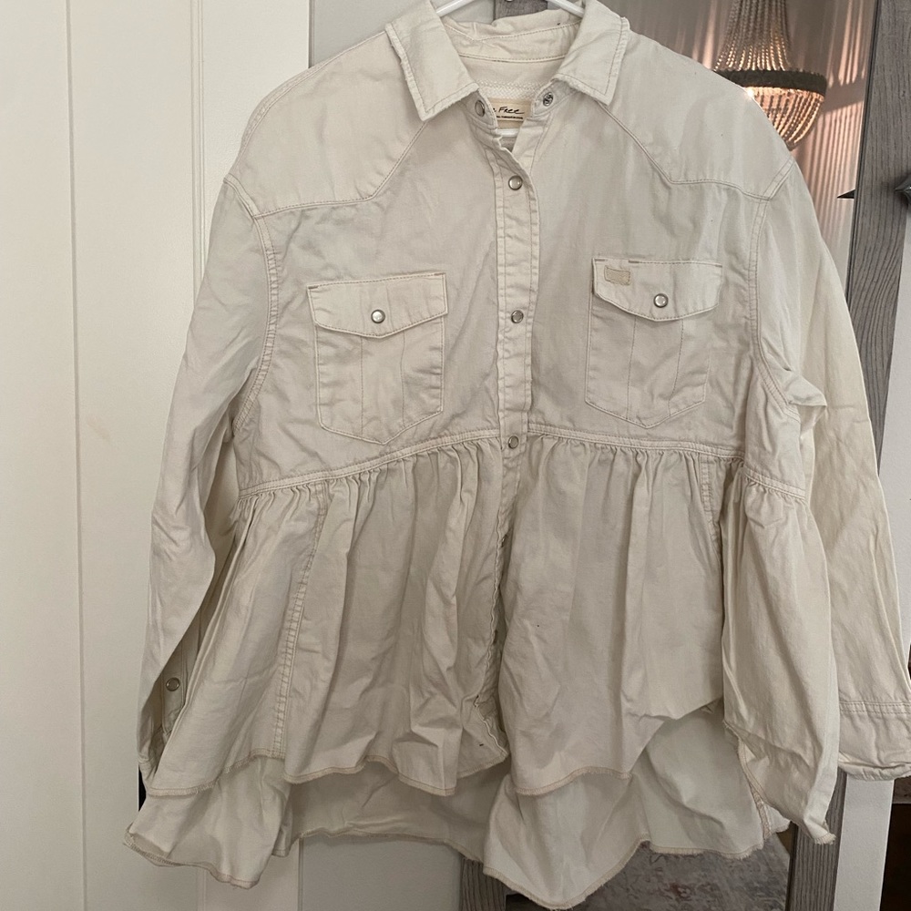 Free People Button Down